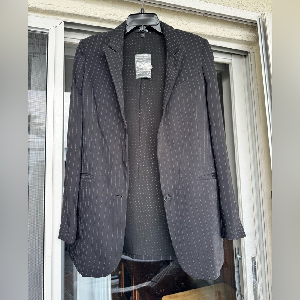 Express pinstripe blazer (S) NWT